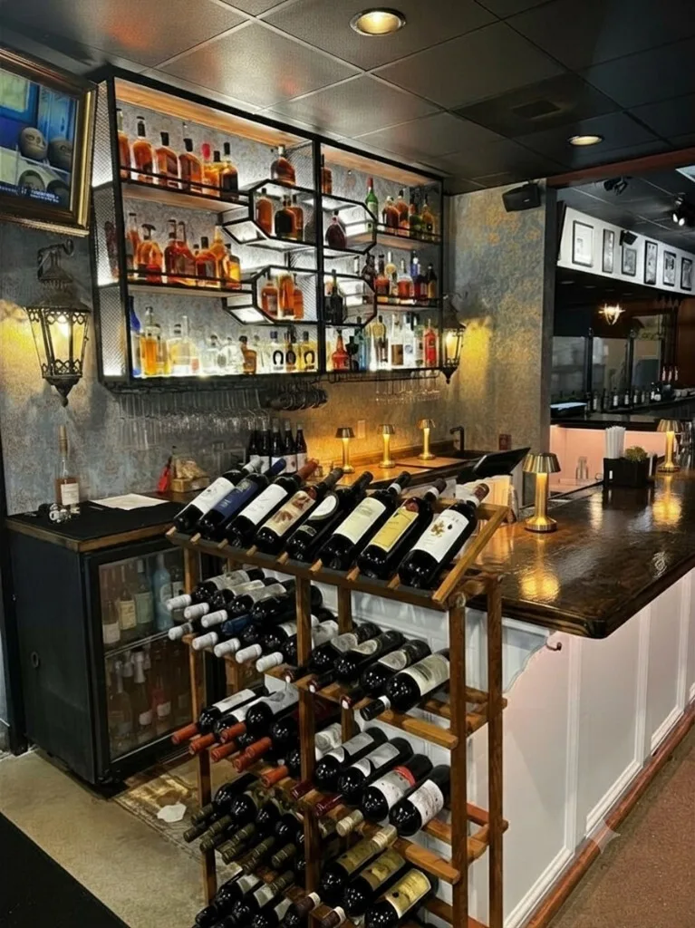 Wine selection at Joe's Kitchen, Bar, & Bakery in Alabaster AL